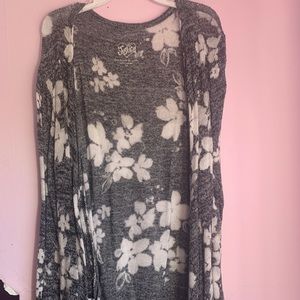 Justice Floral Cardigan